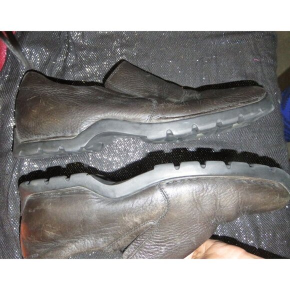 Cole Haan Zeno II Leather Slip on Loafers in Black sz 12 - Picture 6 of 9